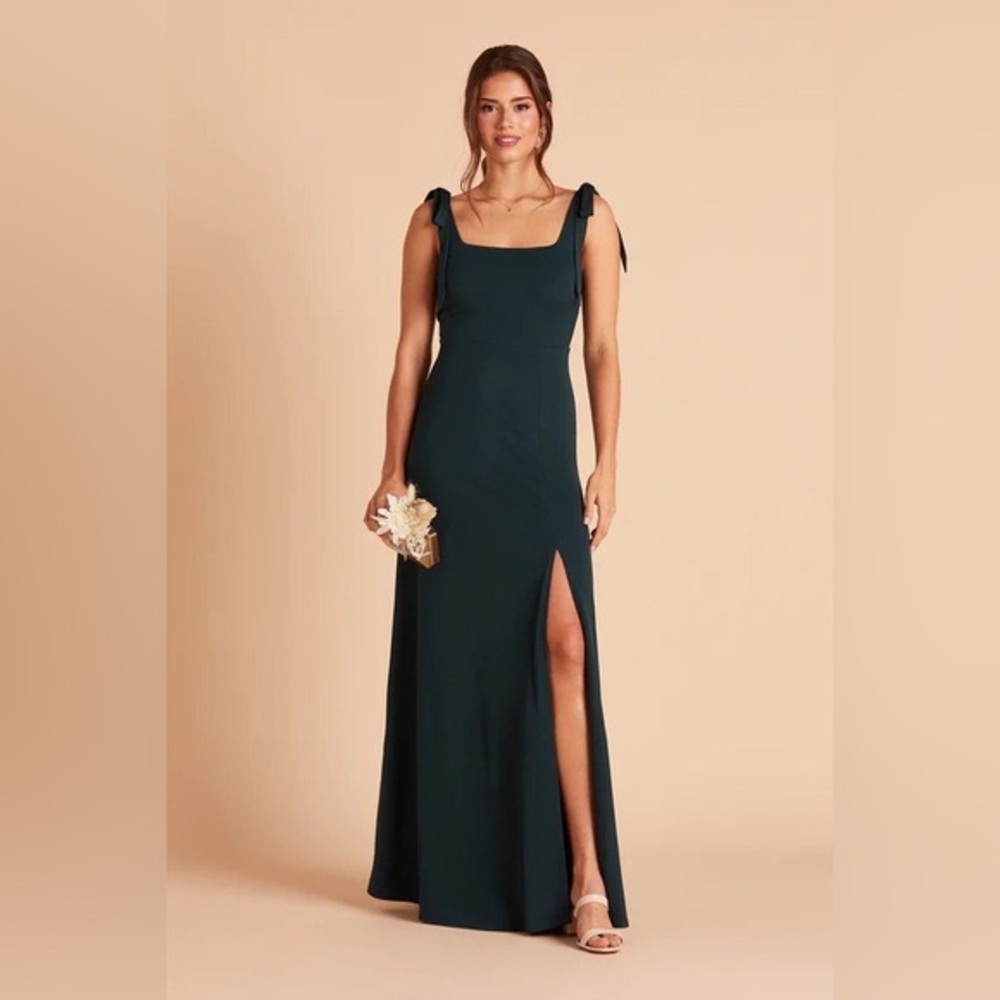 *Straps Only* ALEX CONVERTIBLE DRESS CREPE EMERALD Large